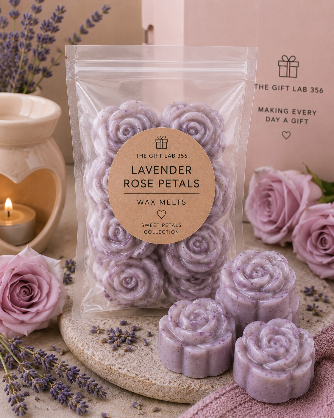 Lavender Rose Petals